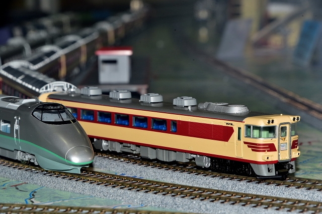 鉄道模型をディスプレイする方法