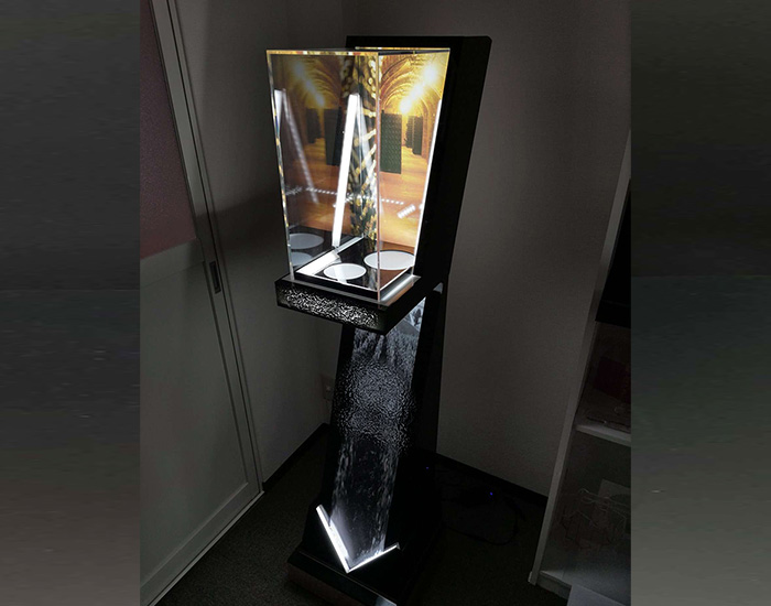ソウメイシャンパンLED什器
