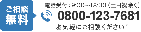 tel.0800-123-7681
